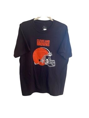 Cleveland Browns Team Logo Short Sleeve Crew T-Shirt Unisex